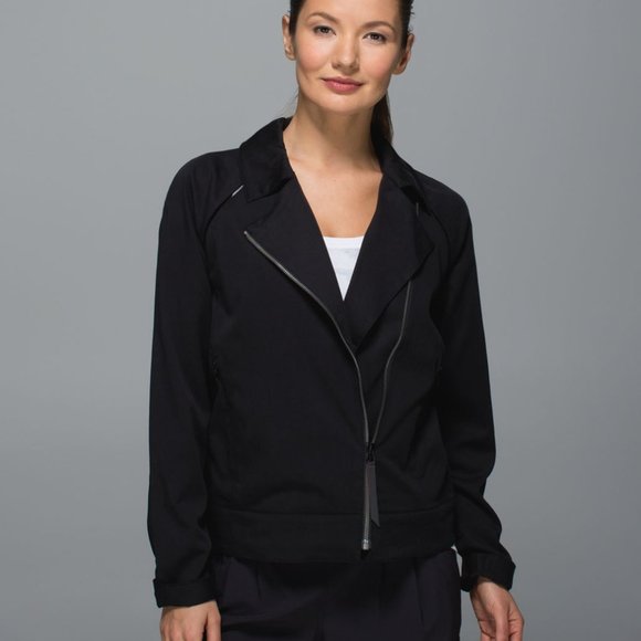 lululemon athletica Jackets & Blazers - Lululemon Black Soft Summer Jacket Size 10